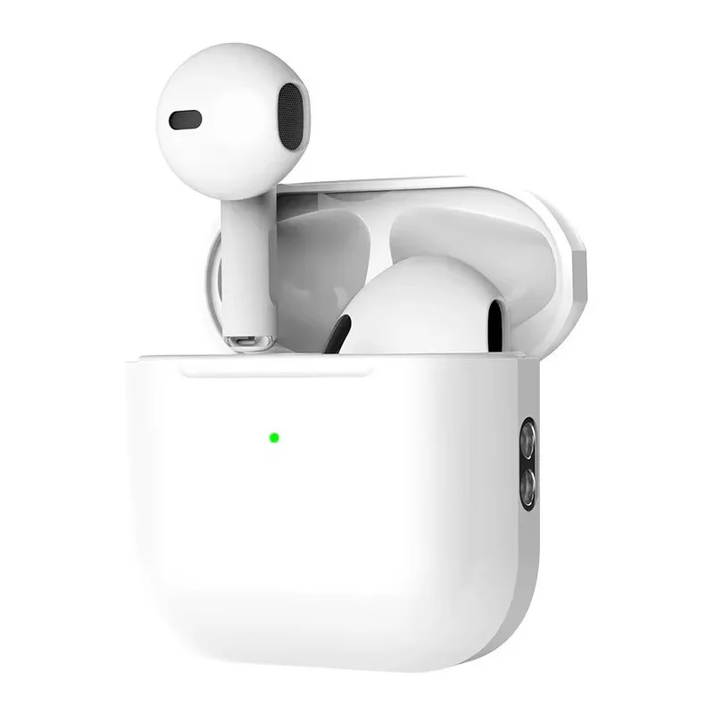 Wireless Earphones Bluetooth Headphones Noise Cancell Stereo Music Earbuds Touch Control Earbud With Microphone Pro 4 lanyard - Image 2