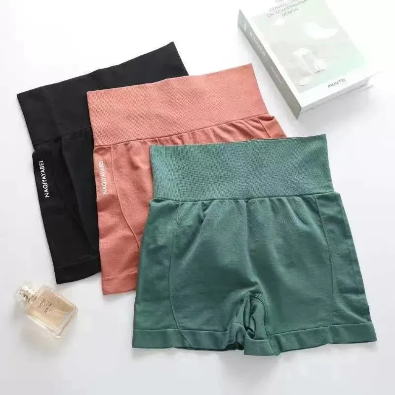 High Waist Sports Women's Fitness Shorts Seamless Thin Sports Shorts Women's Cycling Jogging Fitness - Image 4
