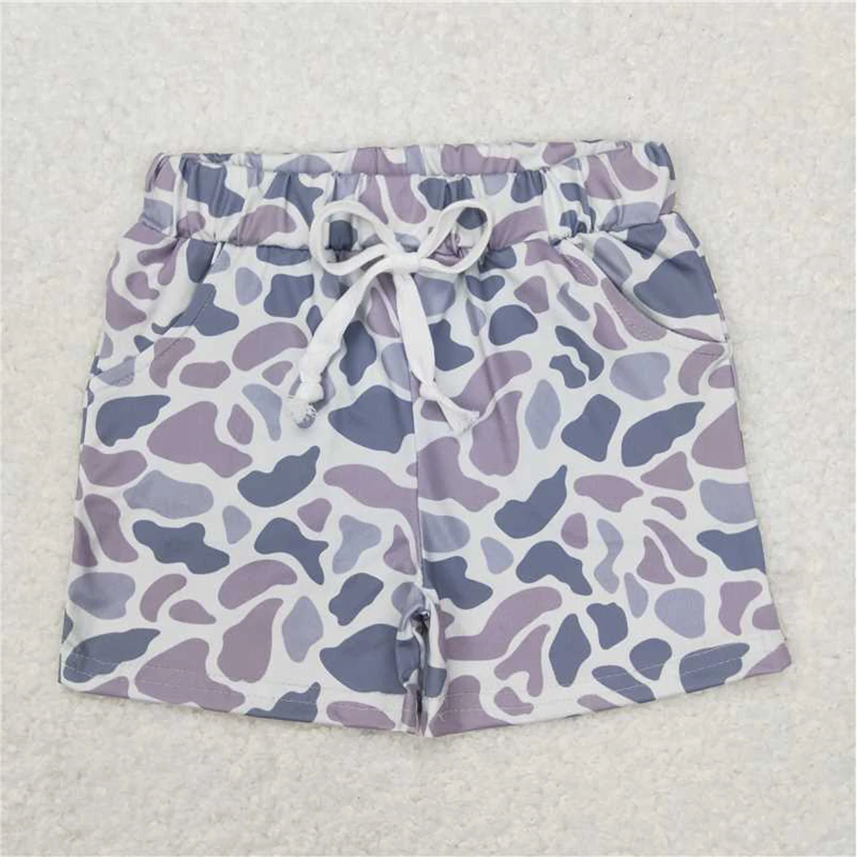 Wholesale Hot Sale RTS Kids Shorts For Baby Boys Girls Camouflage Pocket Shorts For Children Boutique Children's Clothing - Image 5