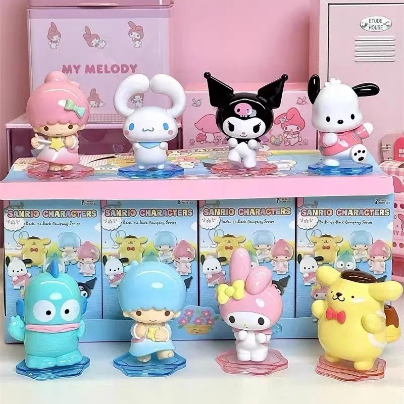 Cute Cosplay Rabbit Figurines My Melody Figures Kuromi Mystery Box Model Toys Anime Cute Cinnamoroll Twin Stars Surprise Bag - Image 3