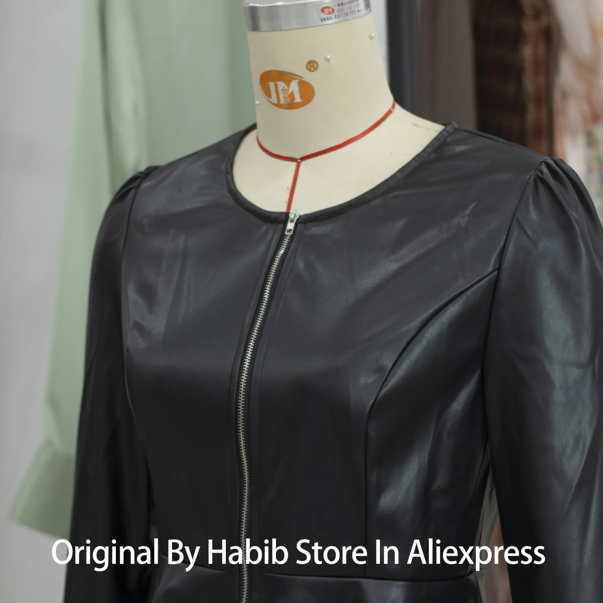 Vintage Women PU Leather Bomber Jacket Fashion Casual Autumn Winter Zipper Windbreaker Streetwear Female Blazer Y2K Clothes New - Image 4