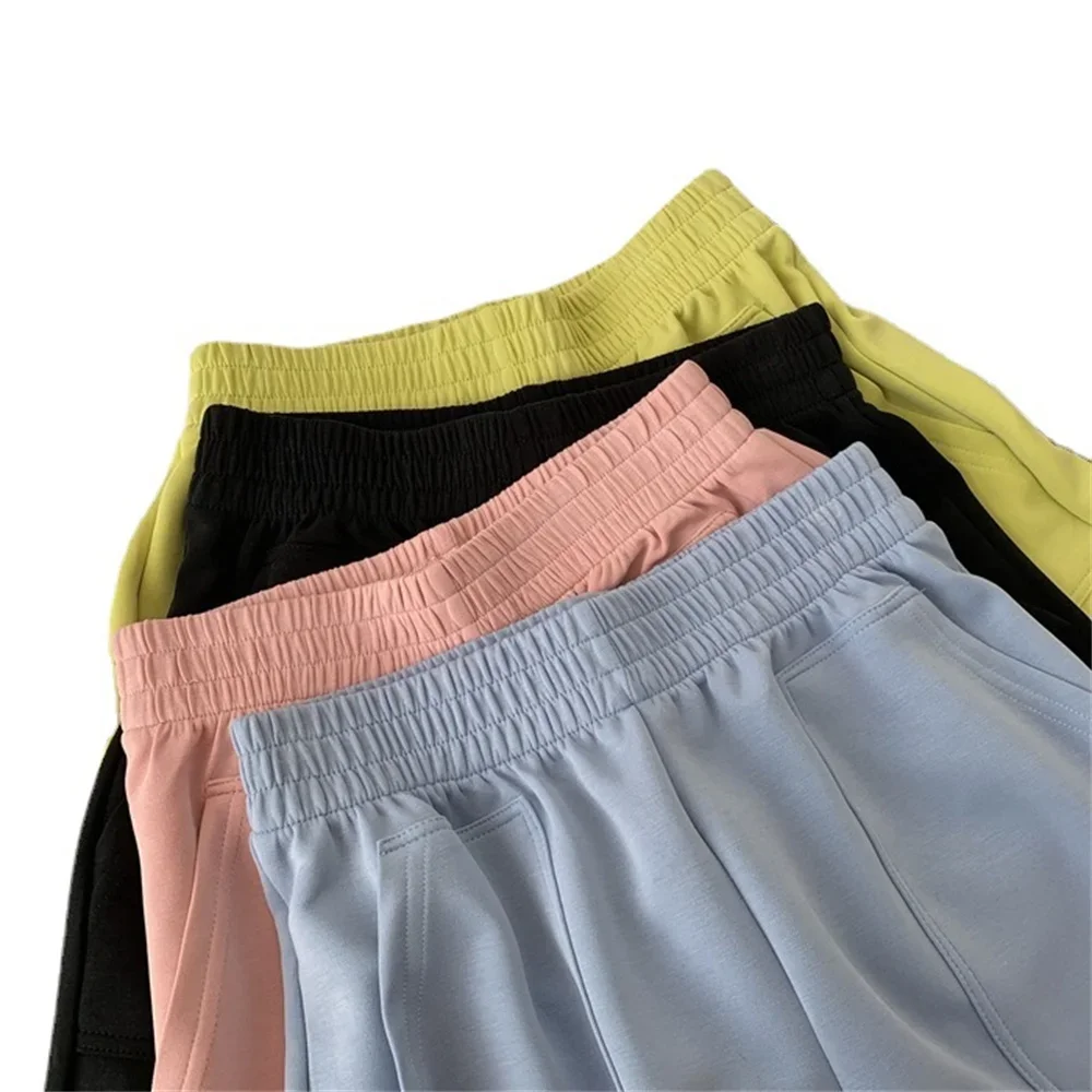 Women's Y2K Summer High Waist Shorts Loose Pocket Sport Bottoms Fashion Casual Bright Color Short Pants Girls Homewear Freeship - Image 4