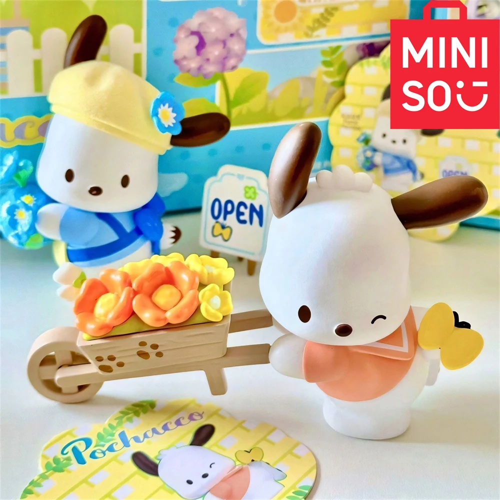 MINISO Pochacco Flowers And Young Pochacco's Small Garden Series Mystery Box Fashion Play Handmade Decorative Gifts Random Style - Image 4