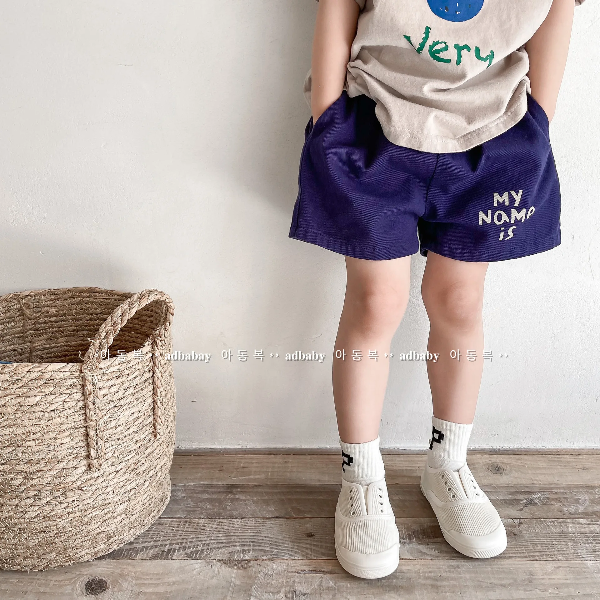 2025 New Fashion Letter Print Children Shorts Cotton Girls Casual Shorts Cute Baby Boys Beach Shorts Loose Kids Shorts Clothes - Image 2