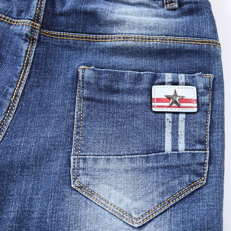 IENENS Kids Boys Jeans Fashion Clothes Classic Pants Denim Clothing Children Baby Boy Casual Bowboy Long Trousers 5-13Y - Image 6
