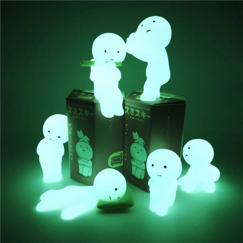 Sonny Angel Smiski Night Light Blind Box Corner Jun Toys Mystery Boxes Cute Mobile Phone Pendant Car Office Decoration Kid Gift - Image 3