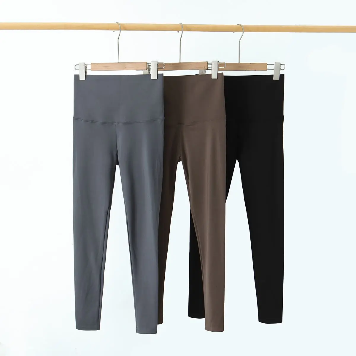 2023 Autumn Good Quality Clothes Women Leggings Plus Size Skinny Leg High Waist Outer Wear Fashion Slimming Leggings Curve N8314 - Image 3