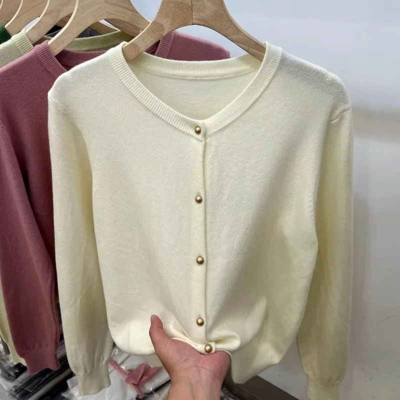 Autumn Winter Long Sleeve Sweaters Women Cardigans O-Neck Knitted Women Sweater Women Tops Knitwear Clothing Fashion JJ01 - Image 5