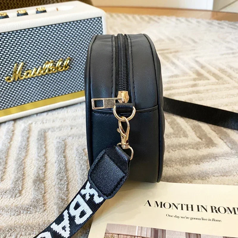 Fashion Women's Small Crossbody Bag PU Leather Messenger Bags Zipper Handbags Luxury Designer Purse Summer Travel Bag for Female - Image 5
