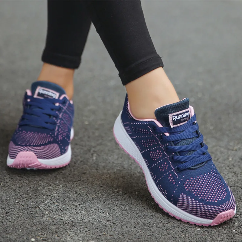 Women Sports Shoes 2023 Trends Sneakers Women Light Sport Sneaker Breathable Casual Shoes For Women White Tennis Female Footwear - Image 2