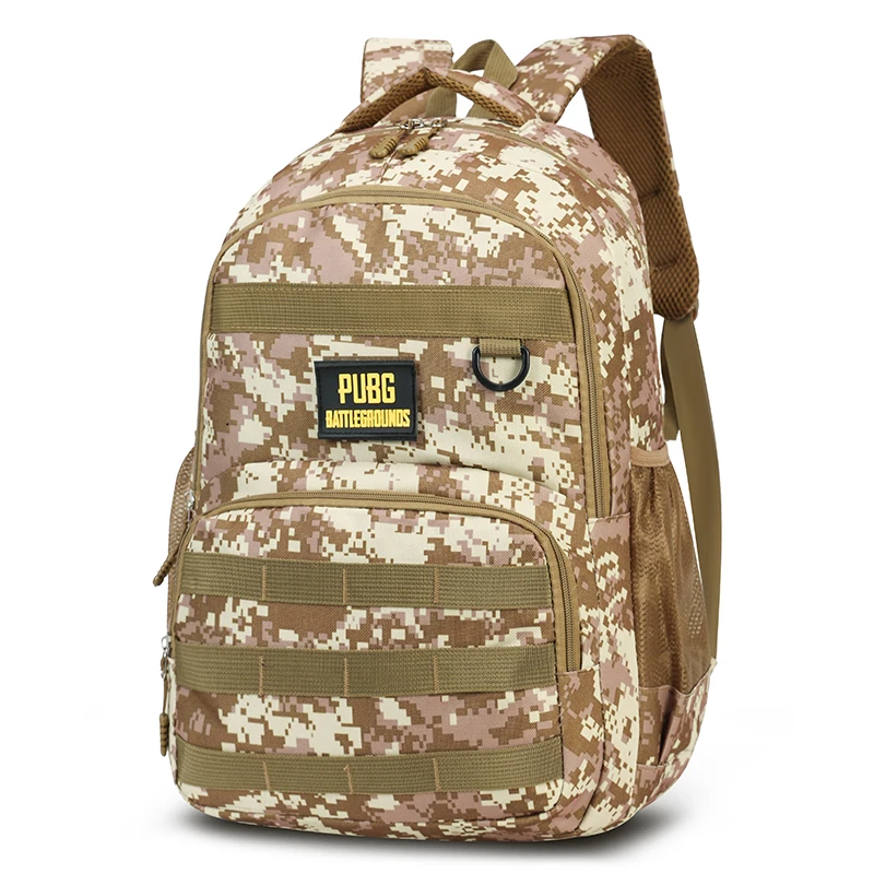 Camouflage Tactical Backpack for Men Large Capacity Outdoor PUBG Style Waterproof Travel School Bag Multifunctional for Daily Us - Image 5