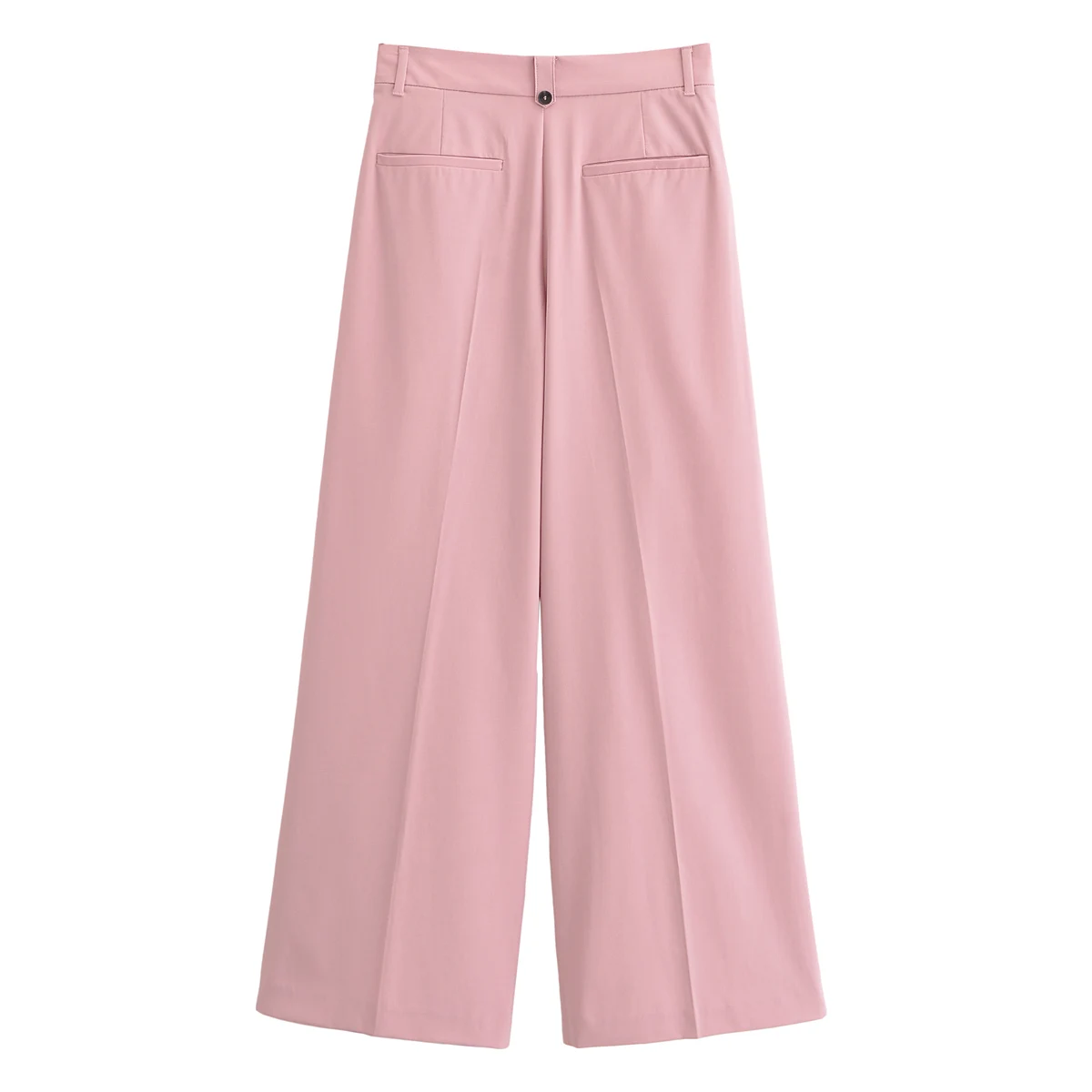 Tangada Women Black Wide Leg Suit Pants Trousers Lady Pants 6P0109 - Image 6