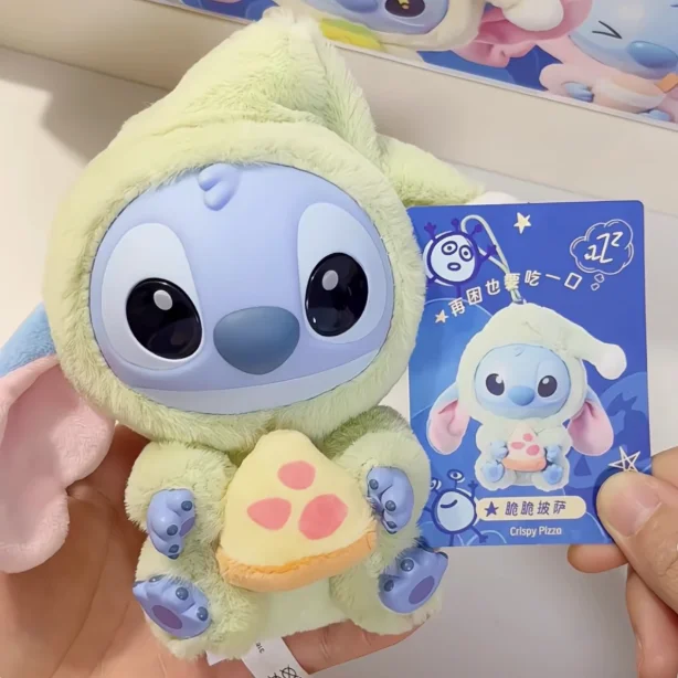 MINISO Disney Stitch "Gotta Eat" Series Vinyl Plush Mystery Blind Box Cute Figure Food Theme Collectible Toy Kids birthday Gift - Image 4
