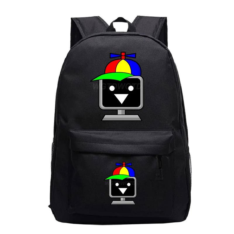 Sprunki Students Cartoon School Backpack Sprunki Game Pattern Multi-function Primary Schoolbag Sprunki Game Mochilas Masculinas - Image 2