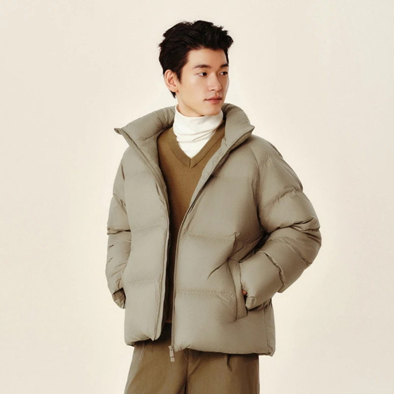 Semir Down Jacket Men Women 2024 Winter New Light Short Coat Three-Proof Thermal Puffer Coat Couple Top Trendy Down Jacket - Image 5