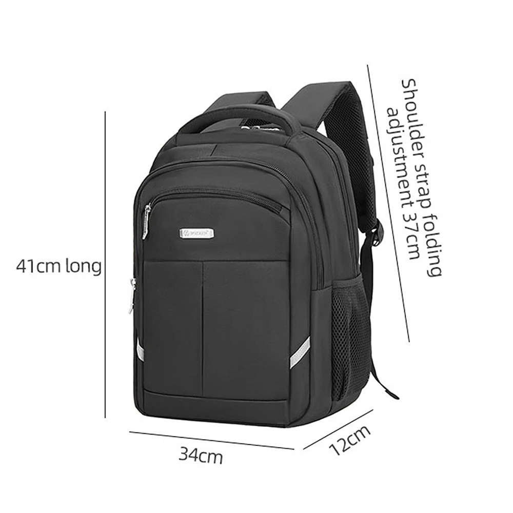 New Large Capacity Men Backpacks Waterproof Travel Bags 14" Laptop Bags High Quality Male Backpack Oxford Rucksack School Bag - Image 2