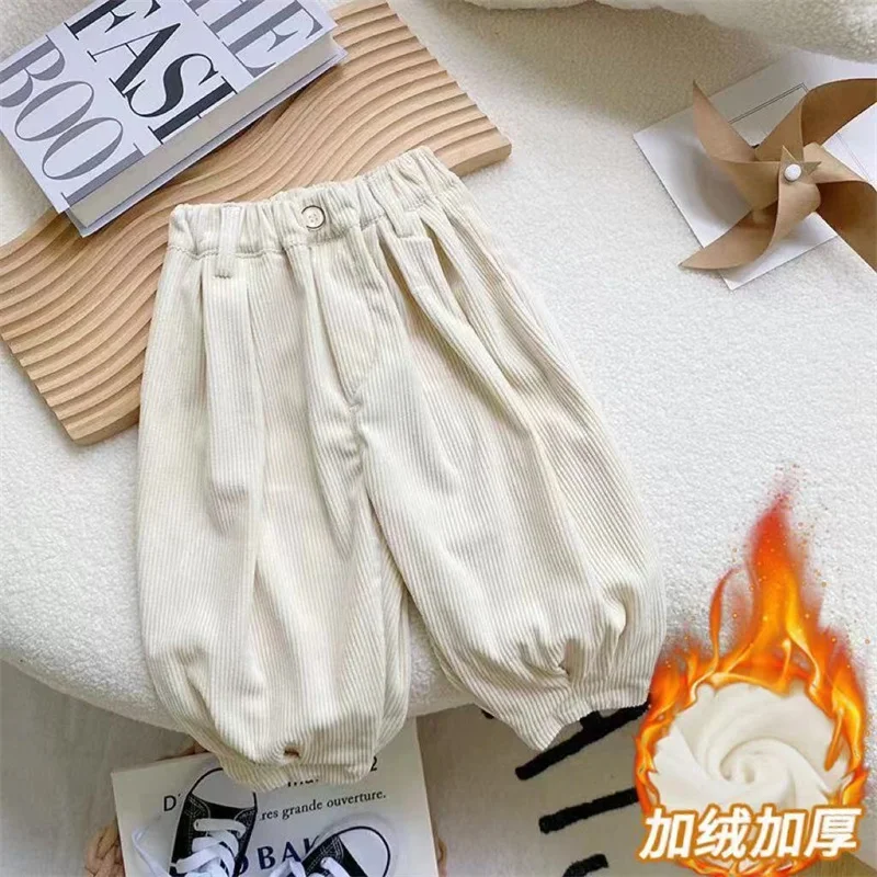 Boys Casual Pants Long Trousers Cotton 2025 Brown Spring Autumn Baby's Kids Pants High Quality Children's Clothing - Image 5