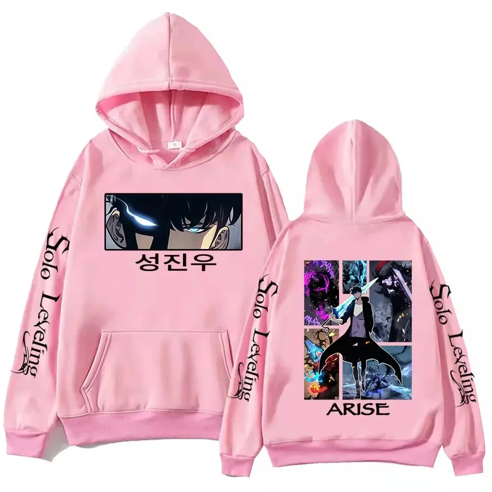 Solo Leveling Vintage 90s Hoodie Men and Women Hip-hop Sports Harajuku Pullover Sweatshirt Spring Sweatshirt - Image 6