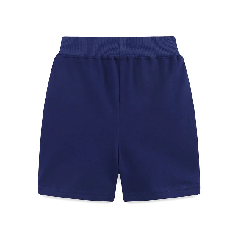 Jumping Meters Sharks Boys Shorts For Girls Drawstring Applique Kids Trousers Pants Fashion Toddler Baby Clothes - Image 2