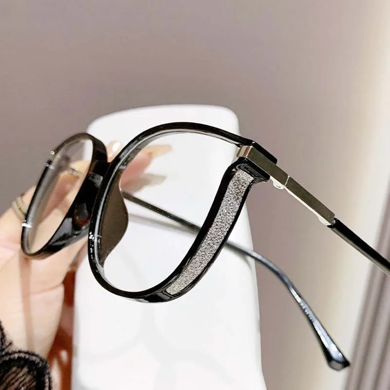 Sparkling Frame Photochromic Myopia Glasses for Women Oversized outdoor UV Near Sight Eyewear Fashion Eyeglasses Diopter To -4.0 - Image 3