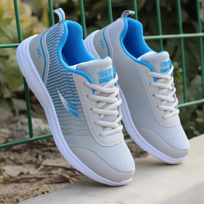 Spring and Autumn Ladies Daily Women's Shoes Casual Sports Korean Fashion Breathable Flat Bottom Running Light Travel Sneakers - Image 5