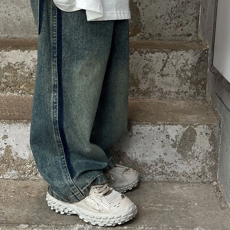 New Kids Baby Boys Retro Jeans Children's Fashion Denim Pants Spring Autumn Korean Casual Kids Baby Boys Jeans - Image 6