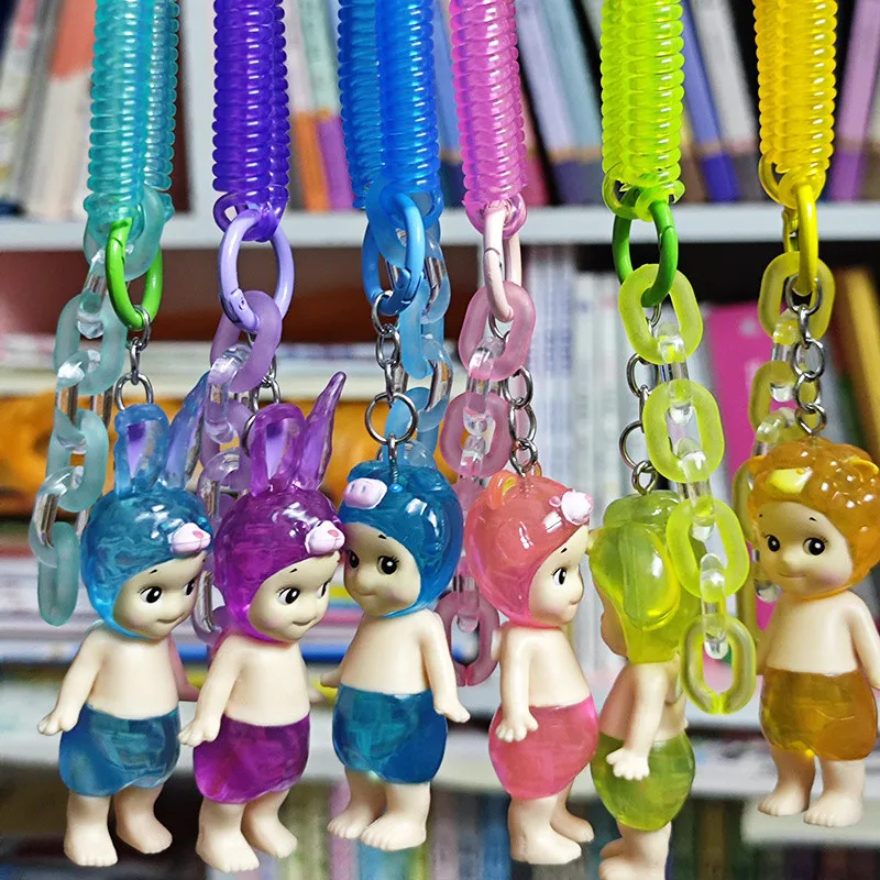 Candy House Angel Keychain Blind Box Doll Bag Pendant Handmade Creative Cartoon Toy Birthday Valentine'S Day Gift Mystery Boxes - Image 3