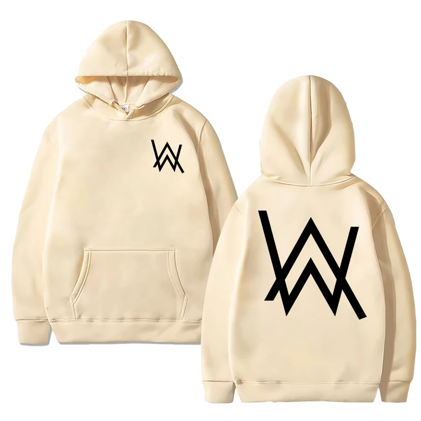 Hot Sale New Heavy Mental AlanWalker printed Hoodies Men Women vintage Oversized streetwear Unisex Fleece Long sleeve Sweatshirt - Image 3