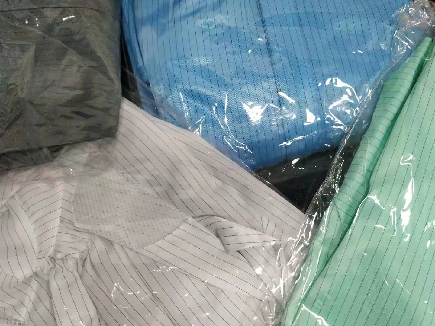 Man Woman Dust-proof Anti Static Hooded Cleanroom Garment Paint Uniform overall Clothing One-piece Coverall Clean work Clothes - Image 4