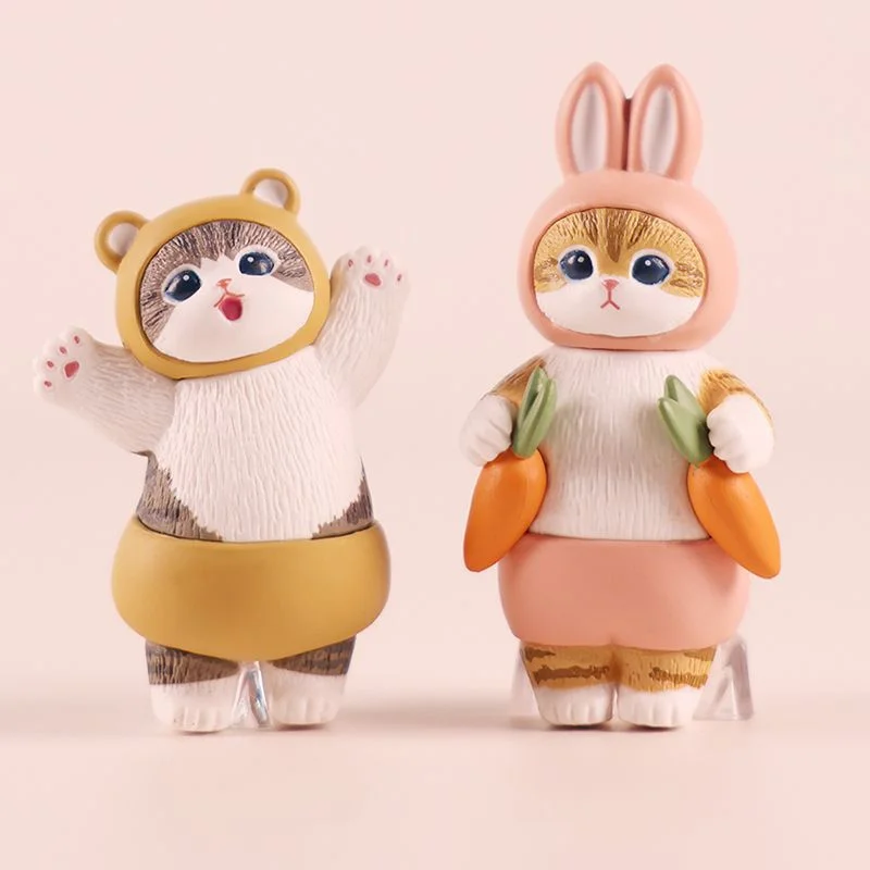 Mofusand Cat Blind Box Cos Animal Panda Rabbit Action Figure Toy Decoration Ornaments Xmas Gift - Image 4