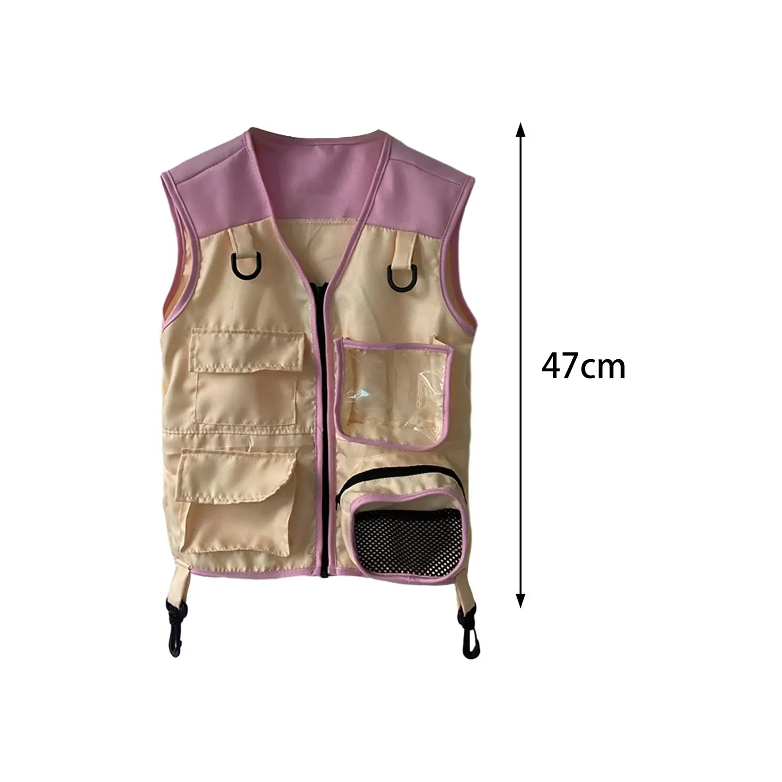 Kids Explorer Vest Festival Gifts Kids Camping Costume Outdoor Adventure Vest Soft Dress up Portable for Hiking Teens Girls Boys - Image 6