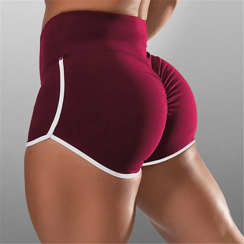 New Summer Sport Shorts Women High Waist Elasticated Seamless Fitness Leggings Push Up Gym Training Gym Tights Pocket Short - Image 4