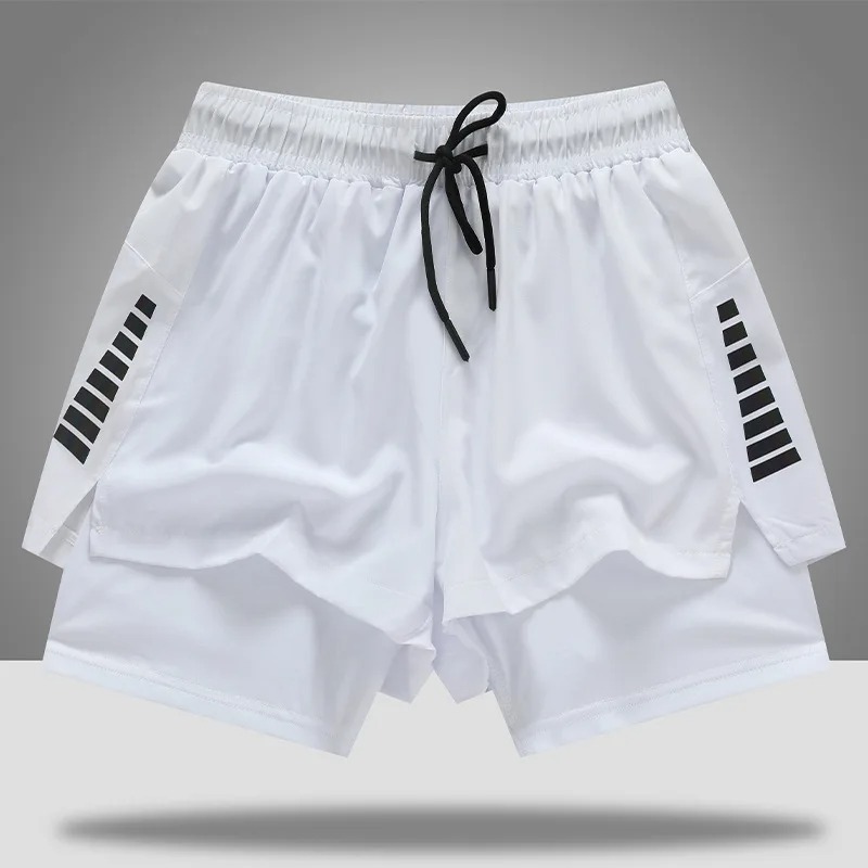 Men’s 2-in-1 Gym Shorts – 5 Inch Compression Lined Quick-Dry Running & Training Shorts - Image 3