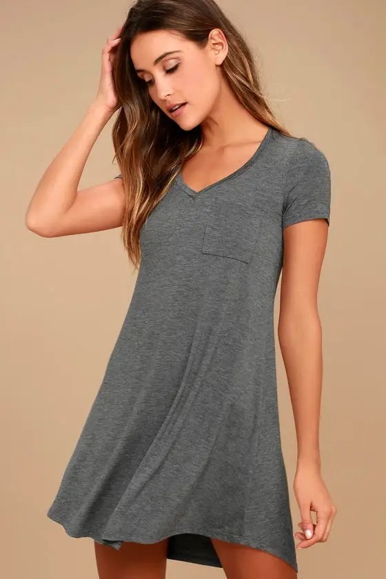 Women Bodycon Mini Dress V-Neck Short Sleeve Slim Party Club Dress