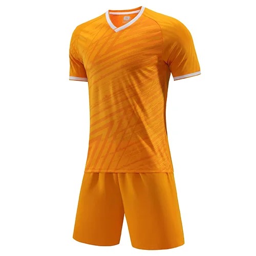 24–25 Football Team Club Red Jersey Suit (2pcs) – Men & Kids Soccer Uniform Set - Image 4