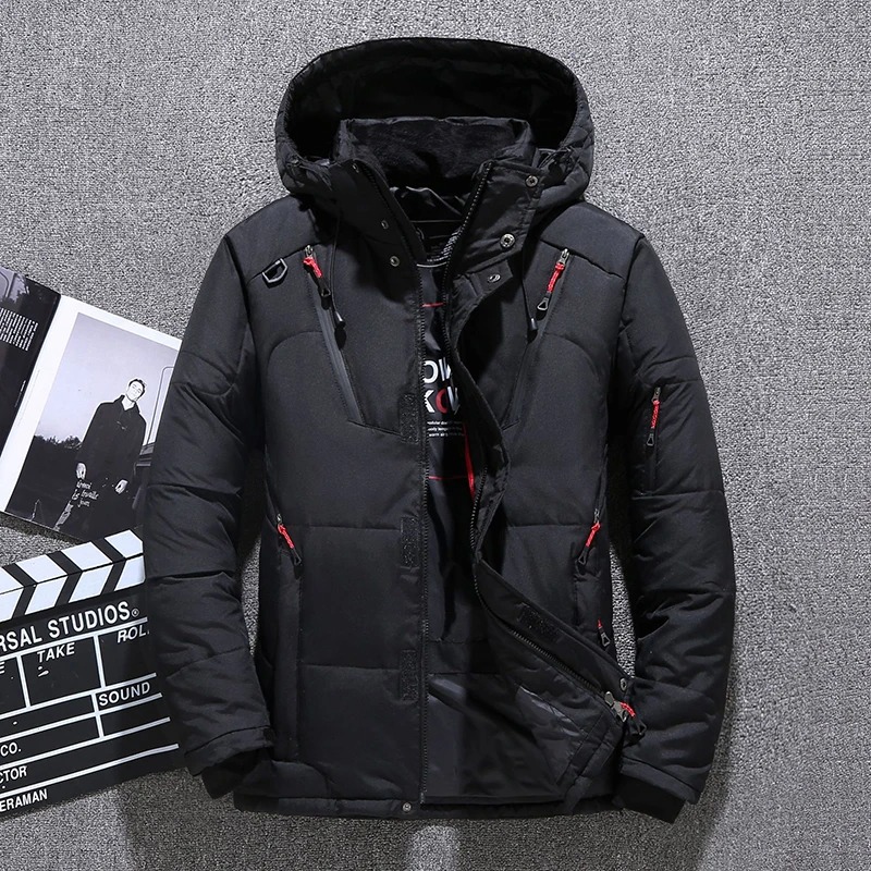 Men’s Thermal Winter Ski Suit – Windproof Down Jacket & Bib Overalls Snowboard Set - Image 4
