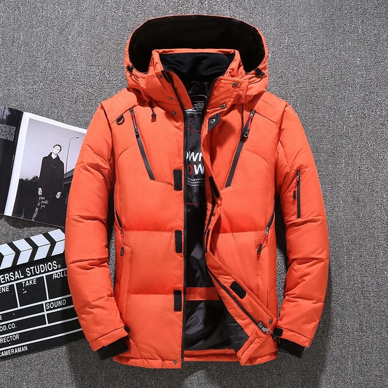 Men’s Thermal Winter Ski Suit – Windproof Down Jacket & Bib Overalls Snowboard Set - Image 3