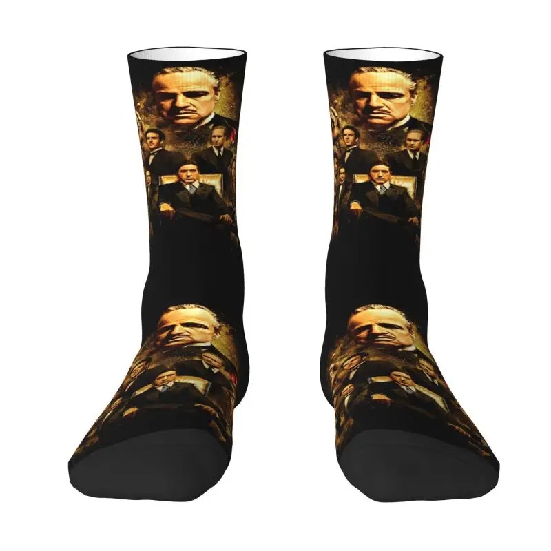 The Godfather Crew Socks – Funny Gangster Movie Novelty Socks for Men & Women - Image 4