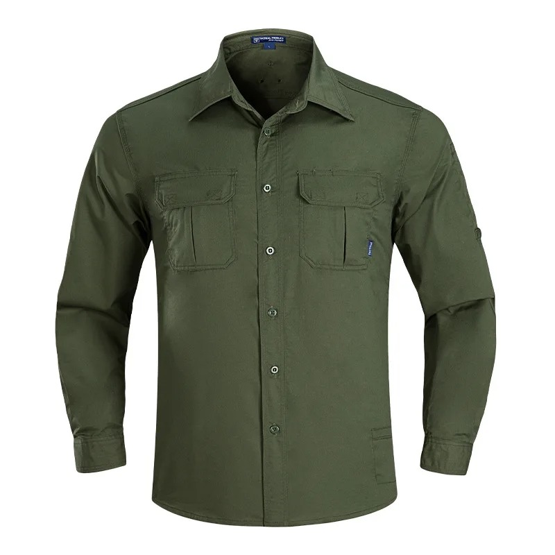 Men Outdoor Quick-Dry Tactical Shirt - Image 3