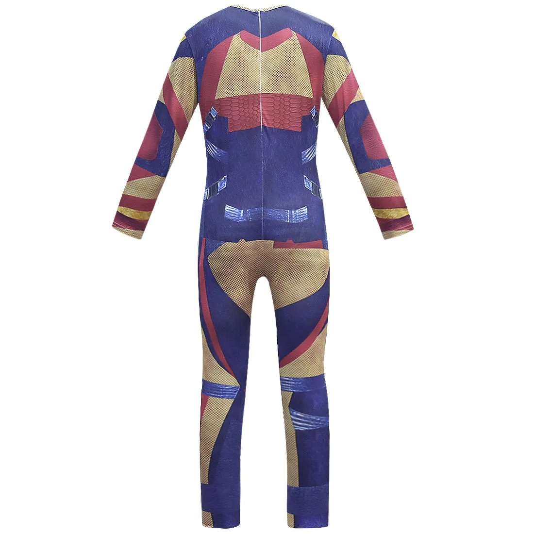Kids Descendants 3 Carlos Costume 3D Jumpsuit with Wig - Image 6