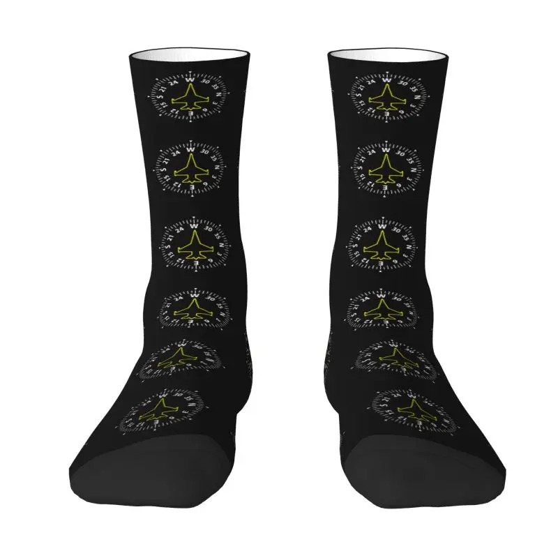 Supermarine Spitfire Crew Socks – Fighter Aircraft Novelty Dress Socks for Men & Women - Image 4