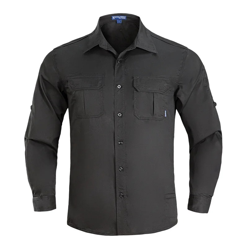 Men Outdoor Quick-Dry Tactical Shirt - Image 4