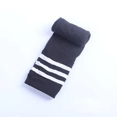Men’s Compression Knee-Length Socks – Reinforced Striped Velvet Terry Stockings - Image 5