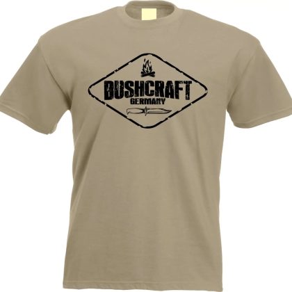 Bushcraft Adventure T-Shirt for Men – Summer Trekking Outdoor Nature Tee