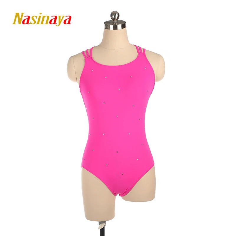 Nasinaya Figure Skating Competition Training Jersey Leotard Girls Rhythmic Gymnastics Outfit - Image 7