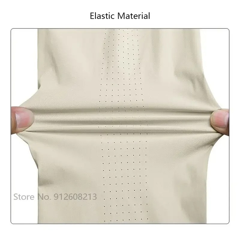 PGM Men Business Golf Trousers Straight Fit Breathable Quick Dry Pants - Image 5