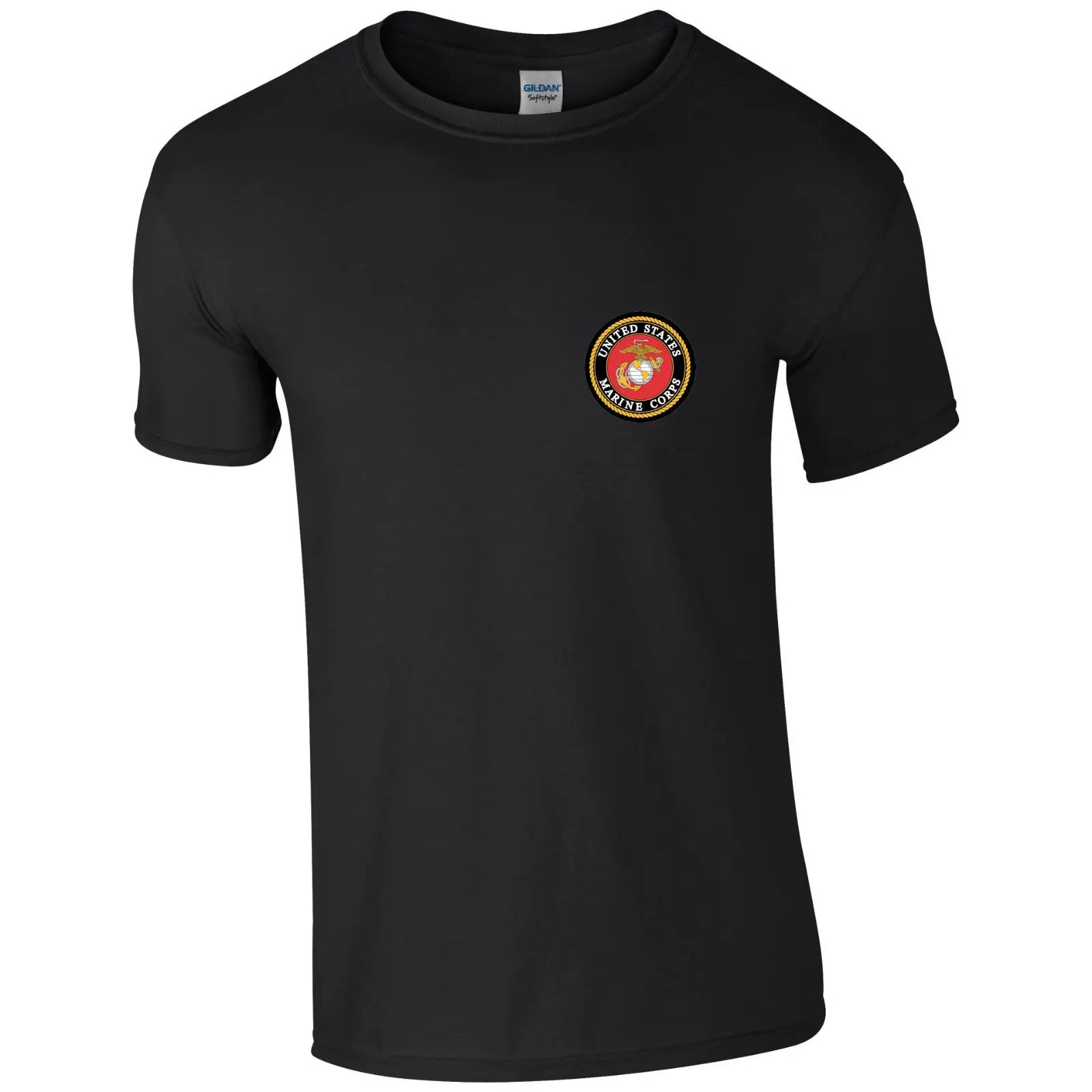 USMC United States Marine Corps T-Shirt – Men’s Military Cotton Tee - Image 3
