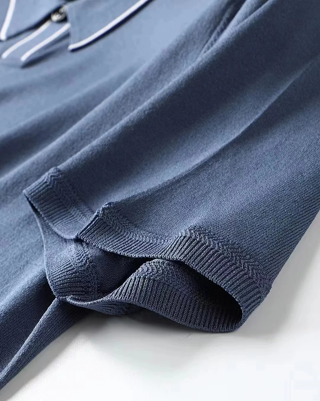 2023 New High Quality Summer Business Casual Men’s Short Sleeve Polo T-Shirt | 4 Color Options - Image 3