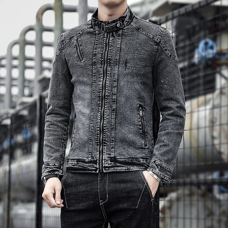 Men’s Autumn Winter Cotton Jacket – Vintage Casual Fleece-Lined Warm Coat - Image 6