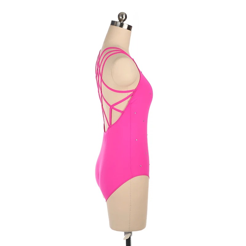 Nasinaya Figure Skating Competition Training Jersey Leotard Girls Rhythmic Gymnastics Outfit - Image 3